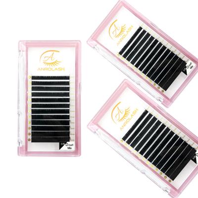 China Wholesale Custom Lash Individual Extension Camellia Lash Colored Factory Empty for sale