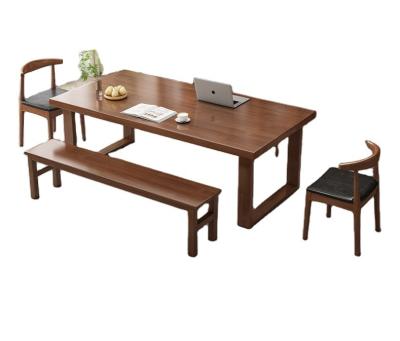 China (Size)Full large living room adjustable solid wood DES work table leisure area multi-person study table home office conference table for sale