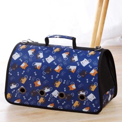 China Other 2023 Hot Sale Oxford Pet Carrier Storage Case Eco-friendly Cat Tote Bag Dog Travel Bag for sale