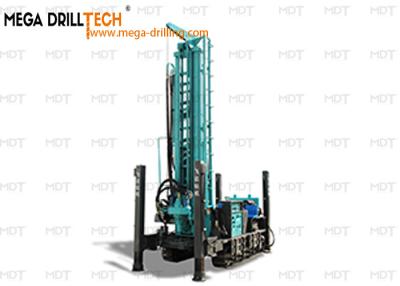 Cina Tractor Mounted Water Well Hydraulic Crawler Drilling Rig 100m 800m in vendita