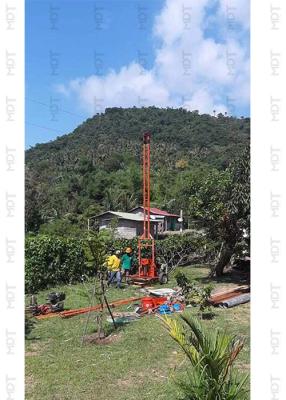 China 150 meter drilling, geophysic survey drilling machine with SPT and percussion drilling function for sale