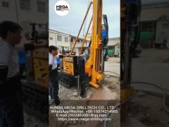 Parallel Transmission Hydraulic Water Bore Drilling Machine 200m Deep