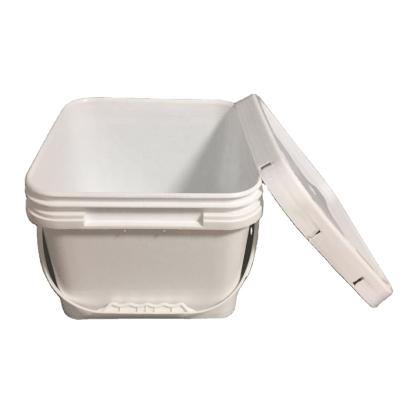 China Simply 8 liter pp bucket 2 gallon bucket plastic bucket for ice cream for sale