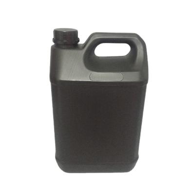 China Eco-friendly plastic square 5L jerry can with square black jerry can HDPE aluminum foil screw lid for sale