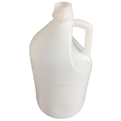 China Eco-friendly 1 gallon plastic milk bottles HDPE square jerrycan with lid for sale for sale