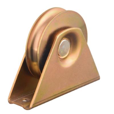 China Factory Price Eco-friendly Trapezoidal Triangular Steel Pulley Wheel Wholesale for sale