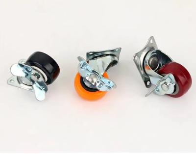 China Good quality modern suitable price lihtweight furniture caster wheels for sale