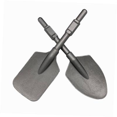 China Engineer Hand Held Steel Shovel With Handle Wholesale Metal Garden Shovel Garden Small for sale