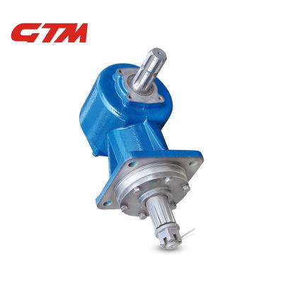 China Rotary Flail Mower Rotary Cutter Mower Gear Increaser Transmission Finish Gearbox For Lawn Mower for sale