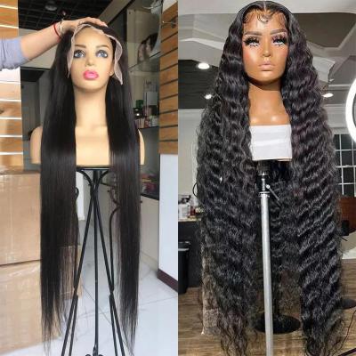 China Wholesale Price 613 Body Wave Hd Brazilian Natural Raw Virgin Lace Frontal Cheap Invisible Wig Indian Hair 6x6 Lace Closure Seller for sale