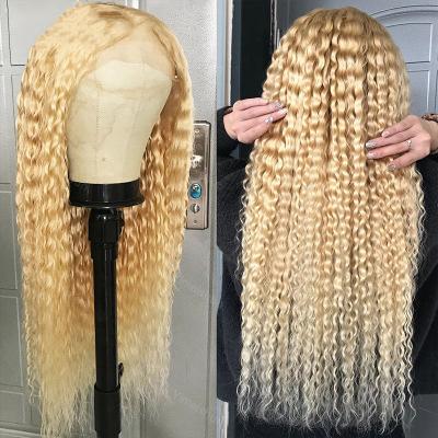 China Bulk Sale Body Wave Hair 99j Remy Human Hair Wigs 613 Full Lace Wig Burgundy Red Color Blonde Lace Front Wig Wholesale Front Wig for sale