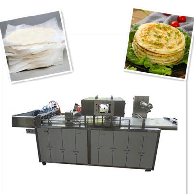 China Supermarket Bestseller China Hand Pie Machine Pancake Layering Pressing with Film Covering Machine for Factory Price for sale