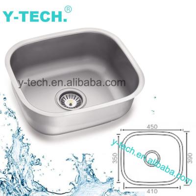 China Without Small Faucet YK-4539 304 Stainless Steel Kitchen Sink Kitchen Sink Accessories for sale