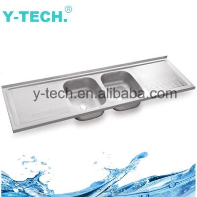 China Without Faucet YK-1850 Professional Design Polished Stainless Steel Sink Undermount Installation Large Size Kitchen Sink for sale