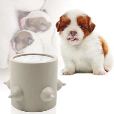 China Amazon Viable Hot Selling Puppy Feeder Silicone Puppy Milk Bowl Pet Bowls And Feeders for sale