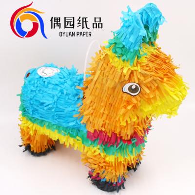 China Donkey Pinata Designs from Mini Tissue Paper Pinata Wholesale Manufacturers for Kids Birthdays for sale