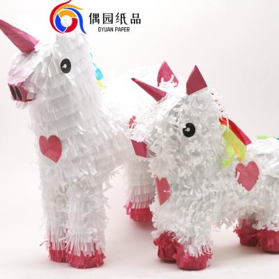 China Tissue Paper Pinata Manufacturers Factory Price Unicorn Pinata Designs For Kids Birthday for sale