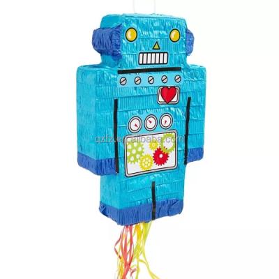 China Gift Robot Pinata Kids Party Pinata for Birthday, Fiesta Centerpiece Decoration for sale