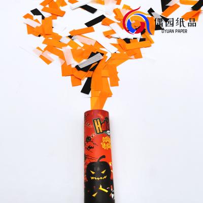 China Festival Decoration Halloween Confetti Snap Hand Throw Confetti Floating Paper Confetti for Festival Party for sale