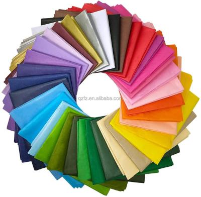 China Party Props Art Rainbow Tissue Paper Bulk Wrapping Tissue Paper Colors Tissue Paper for sale