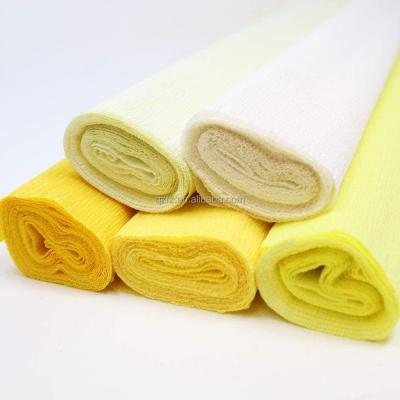 China Premium Tissue Tissue Paper 5 Colors Artifacts Crepe Paper Roll Most Popular Roll Crepe Paper For Handmade for sale