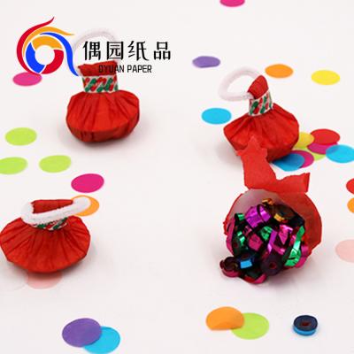 China Magic Hand Tissue Paper Tissue Paper Wedding Supplies Gift Decor Spider Snap Throw Flames Confetti Throwing Flowers for sale