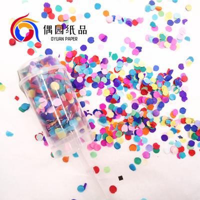 China Plastic Push-Pop Party Celebration Stage Paper Flame Push Pop Confetti Cannon for sale