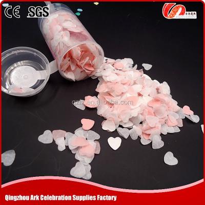 China Factory price direct wedding push pop confetti paper or metallic cannon for sale