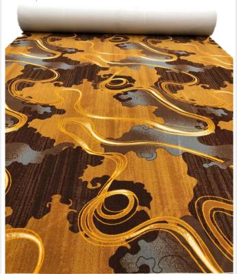 China New Stain Resistant 2022 Design Modified Polyester Material Hotel Printed Tiles Carpet for sale