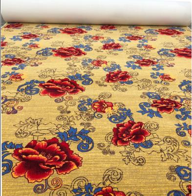 China Stain Resistant Wholesale Chinese Suppliers Polyester Printing Banquet Hall Hotel Room Luxury Hotel Carpet for sale