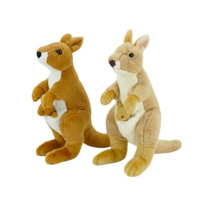 China Wholesale Promotion Designer Simulation Kangaroo Stuffed Animals Gifts Or Plush Toys For Babies Gift Manufactures Cheap for sale