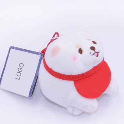 China New Design Promotion Plushie Gifts Or Toys Tiny Soft Plush Keychains With Colorful Popular Cute Fishing Unicorn Elephant Rabbit Bears Animals for sale