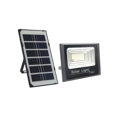 China Garden Led Solar Lights Outdoor Floodlight Remote Control Solar Flood Garden Lights ABS LED Floodlights for sale