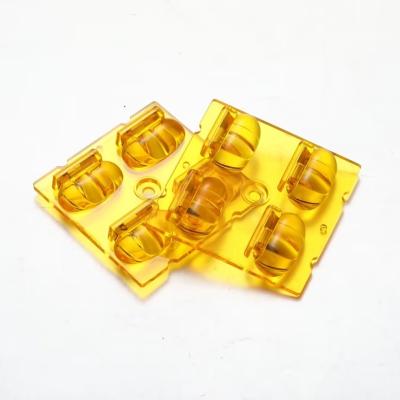 China De Graad van de de Straatlantaarnlens 60x155 van Amber Color PMMA type2-m SMD5050 Te koop