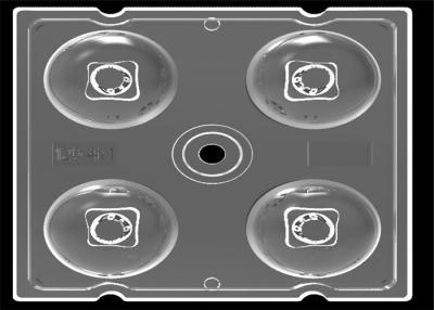 Cina 120 progettazione simmetrica della lente di grado SMD LED nessun qualsiasi Mercury per la luce 3535 della bitta in vendita