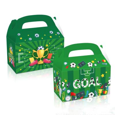 China 2022 Eco Friendly Recyclable World Cup Cardboard World Cup Box Product Peripheral Packaging Box Rigid White Chocolate Food Box for sale