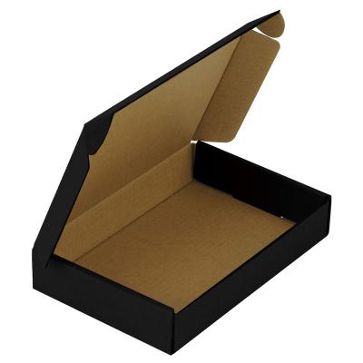 China Custom Recyclable Logo Rectangle Shape Jewelry Gift Fashion Clothes Shoes Mailing Folding Corrugated Paper Packaging Shipping Carton for sale