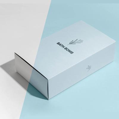 China OEM Factory Materials White Magnetic Custom Luxury Beauty Box Small Recycled Daily Paper Folding Cardboard Cosmetic Box For Your Own Logo for sale