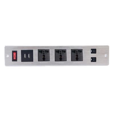 China Best Price Commercial Office Furniture Switch Socket/Wall Desk Table Power Outlet/Screen Table Socket For Conference Table for sale