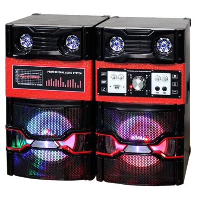 China Wireless System 2.0 Home Theater System Pair 10 Inch Wireless Speaker Power Large DJ Bass Speakers Active Professional Outdoor Stage Sound System for sale