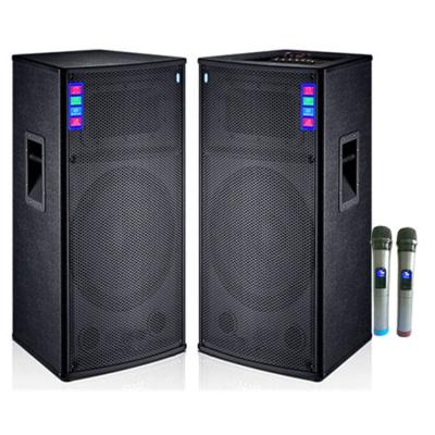 China Mini System Hi-Fi Multimedia Active Speaker System15 Inch 150W*2 Pair Outdoor Active Professional Speaker For Stage Performance Wedding for sale