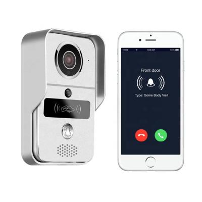 China 720P New Design 720P Wifi Smartphones IP Intercom 2.4GHz Wireless Video Door Phone Wifi Hot Selling Outdoor Camera for sale