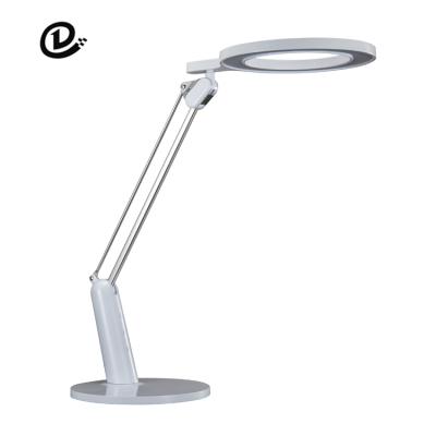 China Eye Care LED Indicator Light With Under Load Orbit Aluminum Desk Lamp For Reading Room for sale