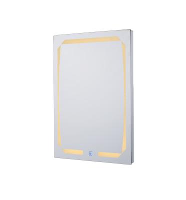 China Eco - Friendly Rectangular Bathroom Vanity LED Mirror With Light For Hotel for sale