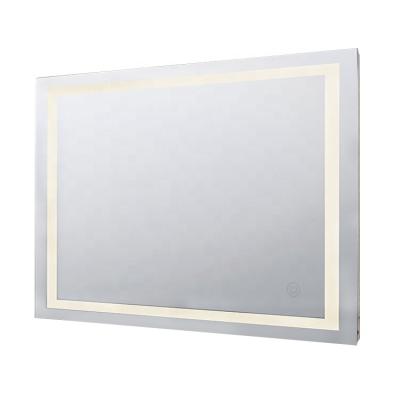 China New Bright Modern IP44 Led Lighted Backlit Vanity Mirror Bathroom Mirror for sale