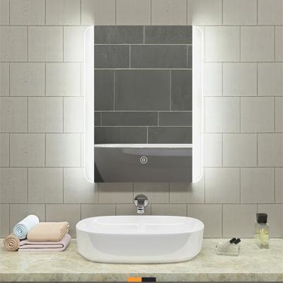 China Illuminated LED Bathroom Mirror With Light Wall Mounted Smart Rectangle For Bath Hotel Home for sale