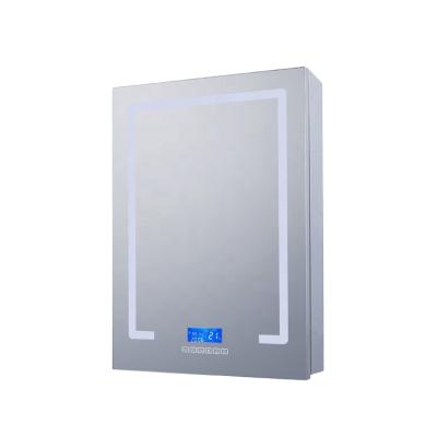 China 2021 Modern LED Smart Mirror Medicine Cabinet for sale