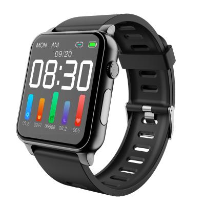 China Touch Screen Android Heart Rate Blood Oxygen Monitor Smartwatch Fitness Tracker for sale