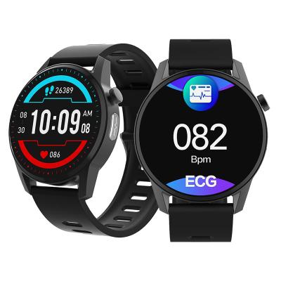 China New Branded Color Men Multifunctional Sport ECG Touch Screen Waterproof Smart Watch for sale