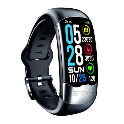 China 2022 Touch Screen ECG PPG Sport Fitness Smart Wristband with SDK for sale